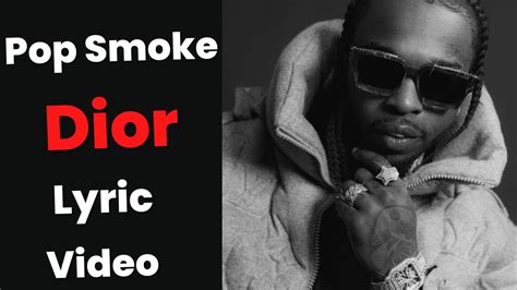 dior pop smoke lyrics 1h.